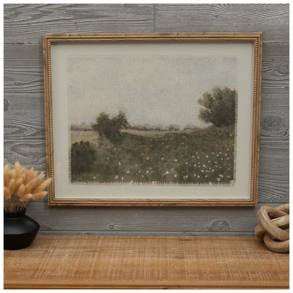 Daisy Fields Framed Wall Decor