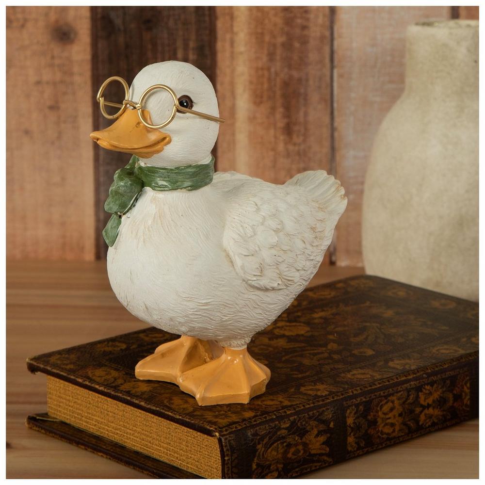 Duck Wearing Glasses Figurine | Hobby Lobby | 2564763