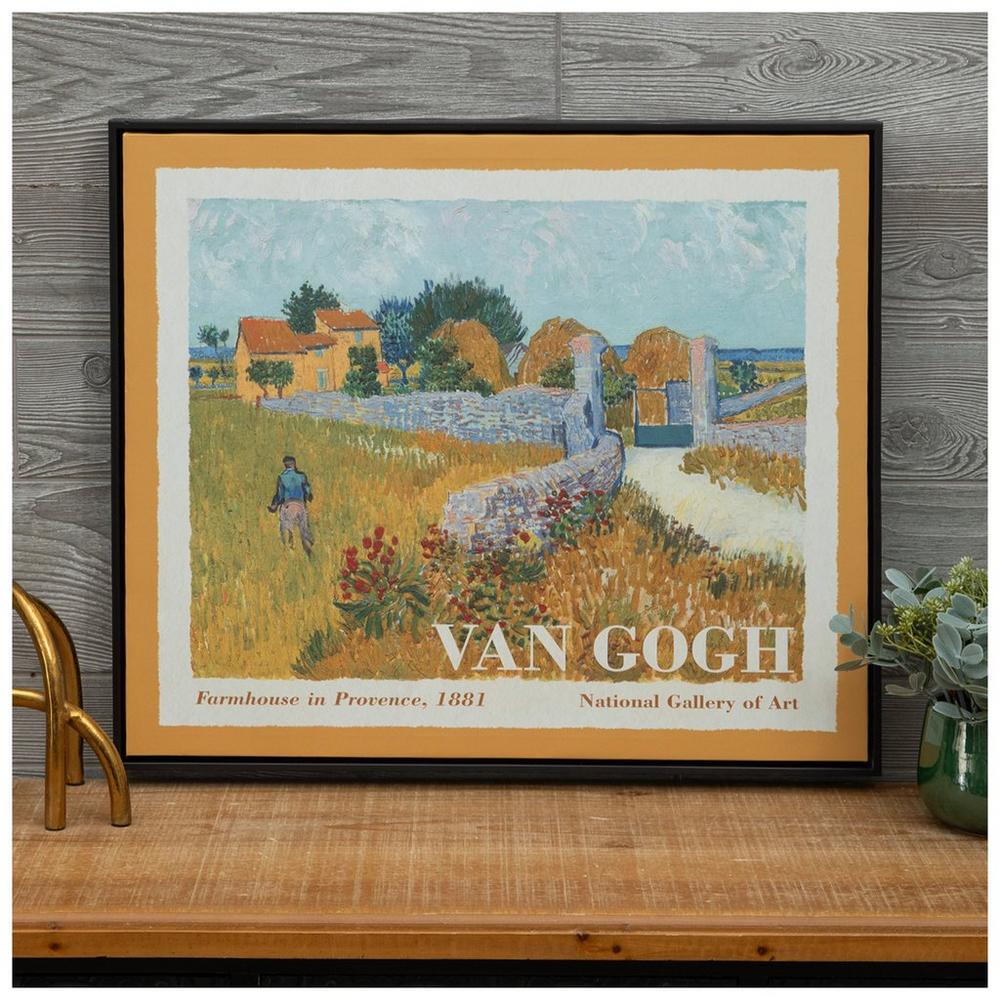 Van Gogh Farmhouse Canvas Wall Decor