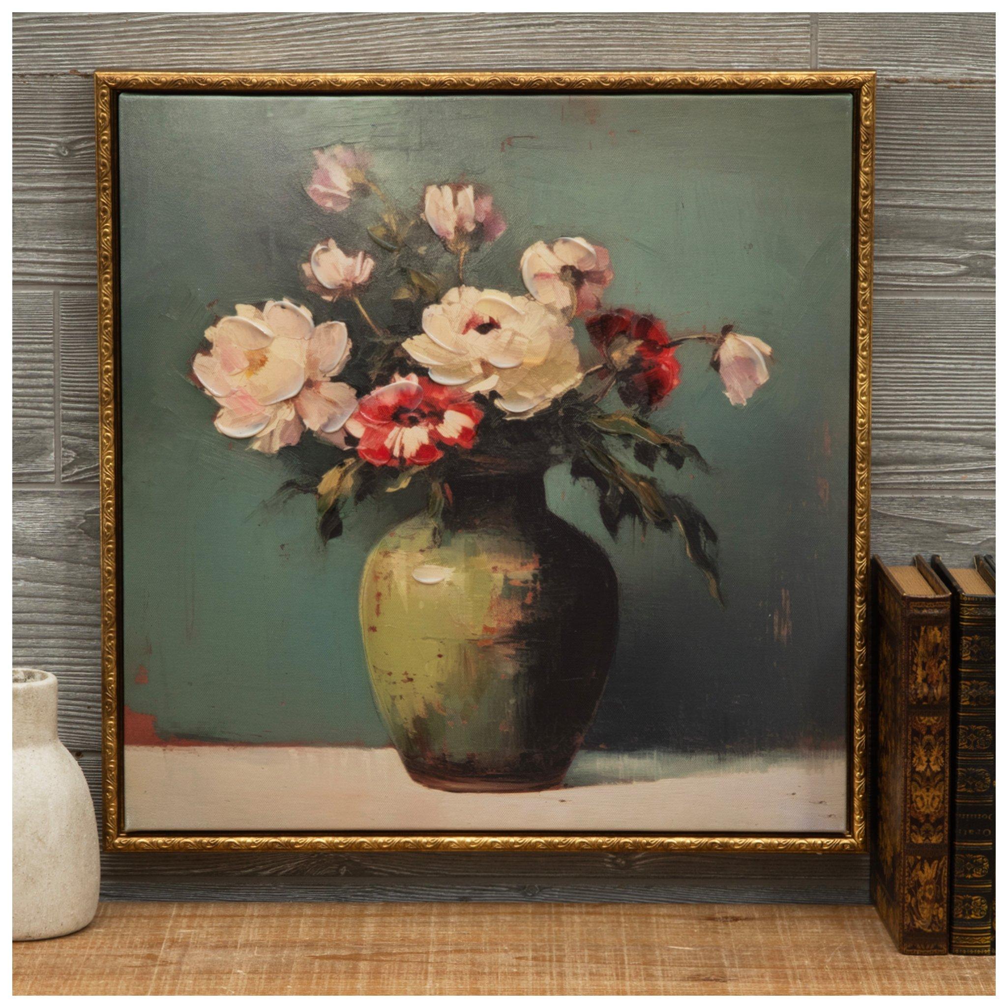 Vintage Castle Canvas Wall Decor