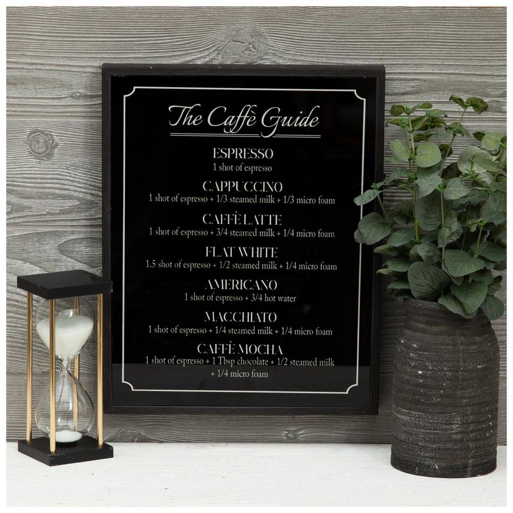 The Caffe Guide Framed Wall Decor