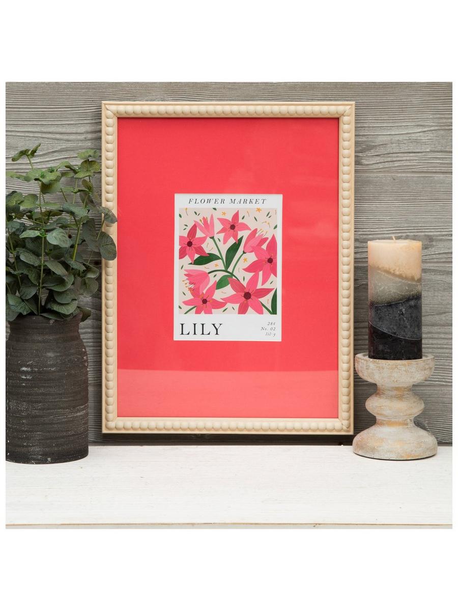 Flower Market Lily Framed Wall Decor | Hobby Lobby | 2566289