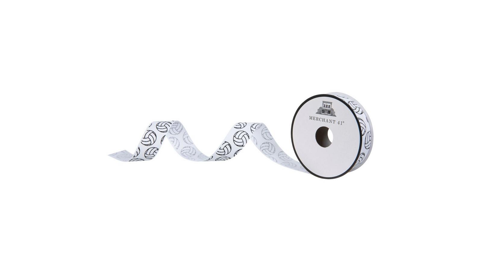 Volleyball Grosgrain Ribbon - 7/8