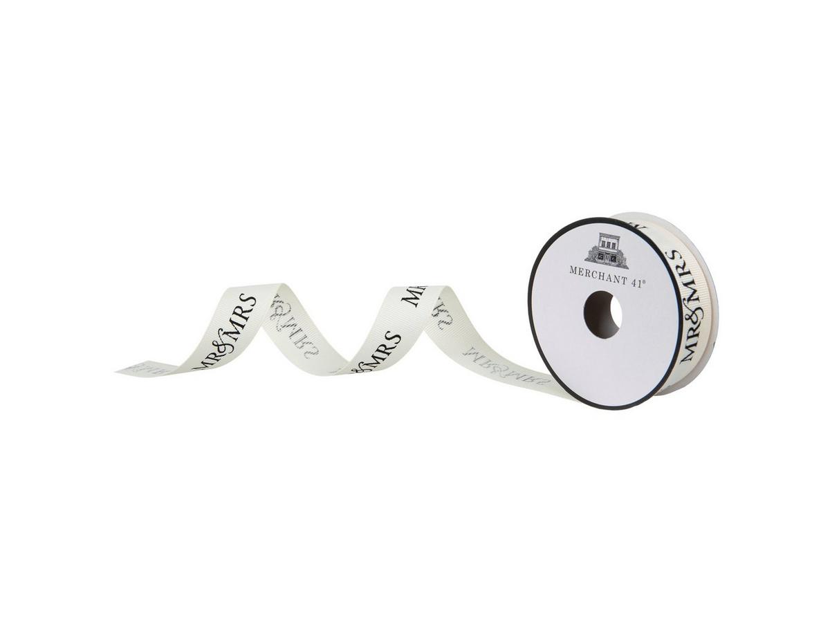 Mr. & Mrs. Grosgrain Ribbon - 7/8