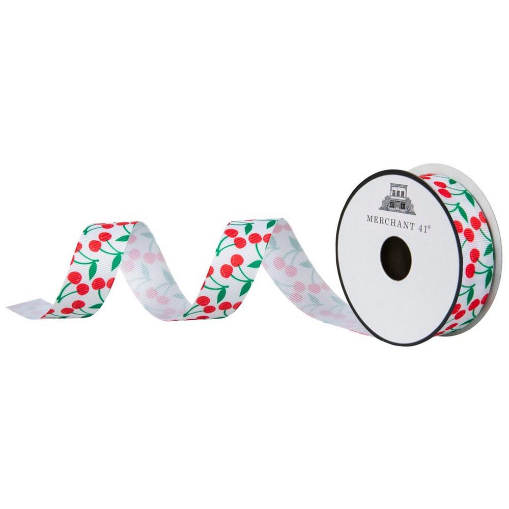 Cherries Grosgrain Ribbon - 7/8