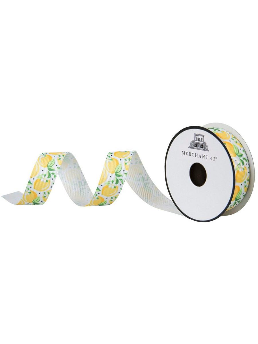Lemons & Flowers Grosgrain Ribbon | Hobby Lobby | 2568707