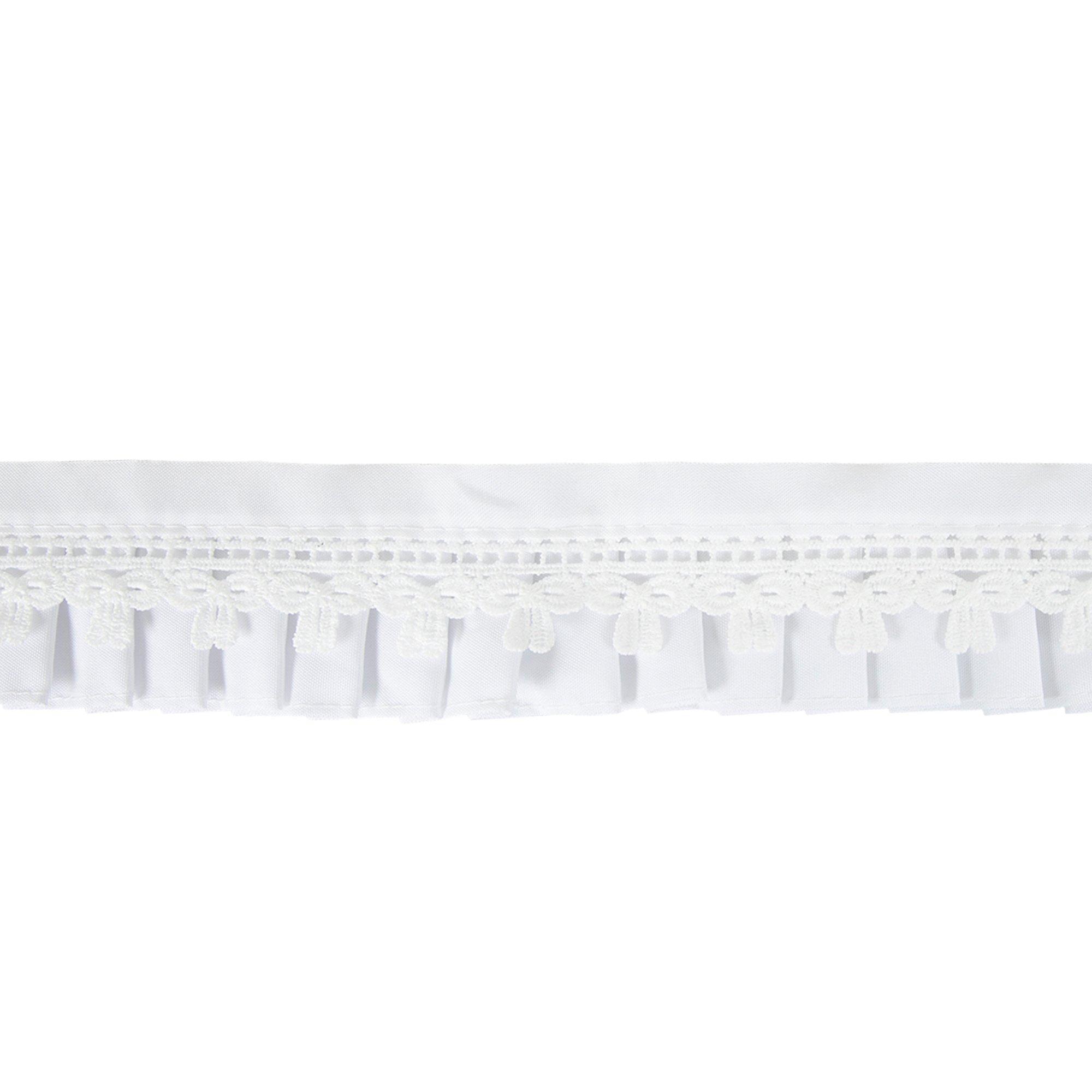 White Pleated Bow Trim | Hobby Lobby | 2568939