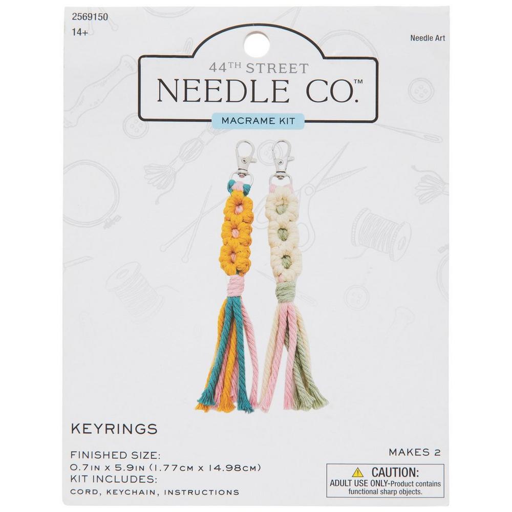 Daisy Macrame Keychain Kit | Hobby Lobby | 2569150