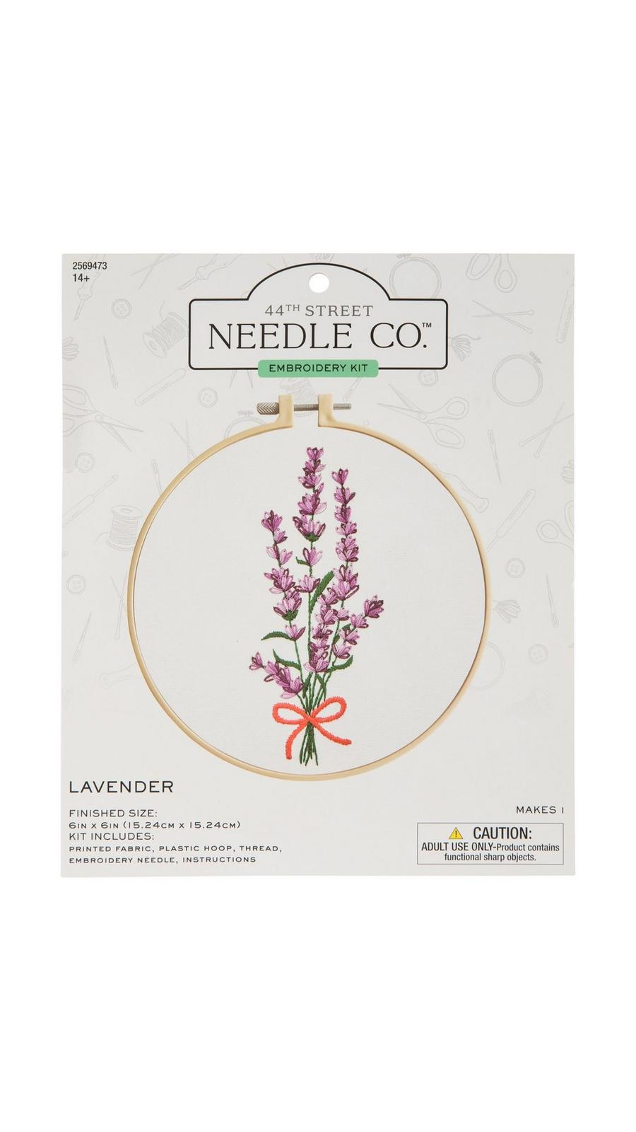 Lavender Stamped Embroidery Kit | Hobby Lobby | 2569473