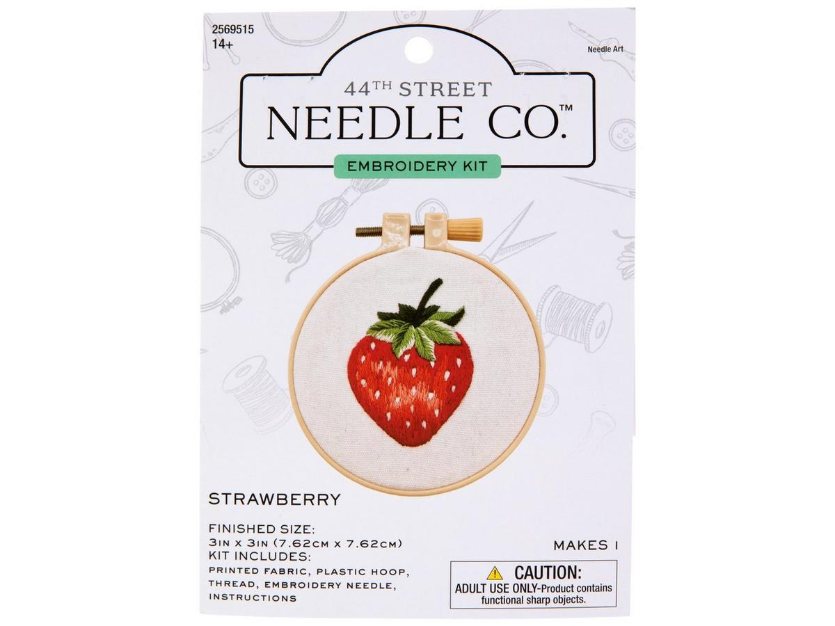 Strawberry Embroidery Kit | Hobby Lobby | 2569515