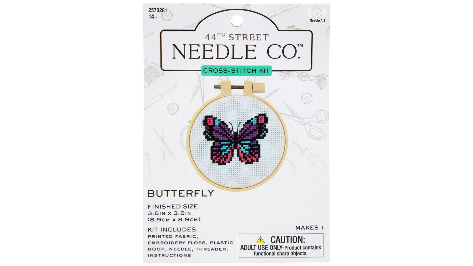 Butterfly Mini Cross Stitch Kit | Hobby Lobby | 2570281