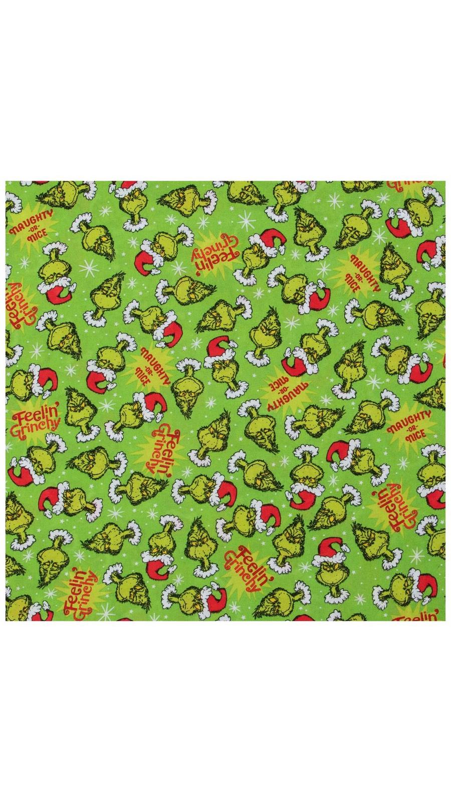 Feelin' Grinchy Cotton Fabric | Hobby Lobby