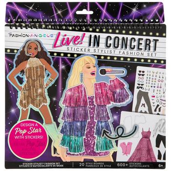 Live! In Concert Sticker Stylist Fashion Set