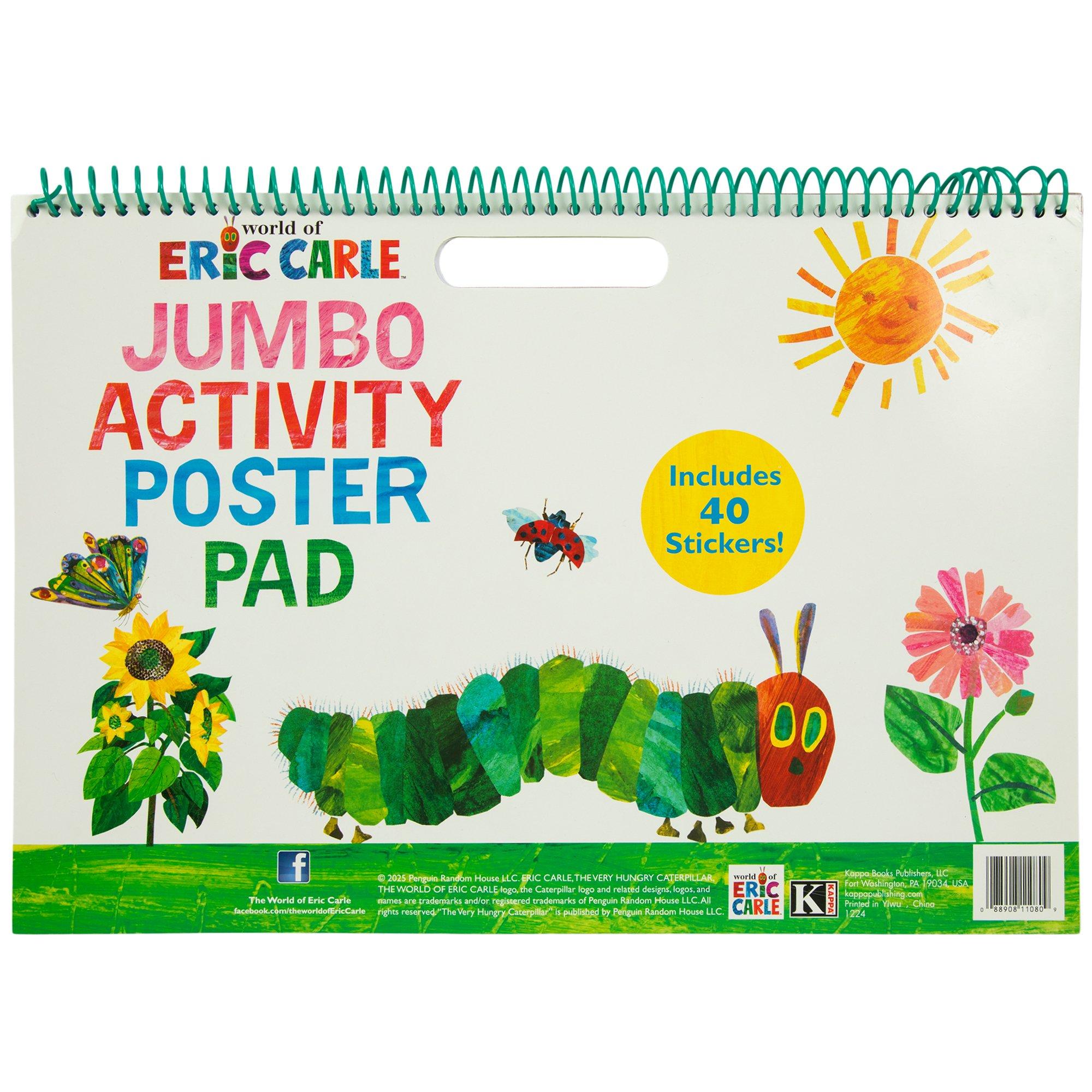 Eric Carle Jumbo Activity Poster Pad