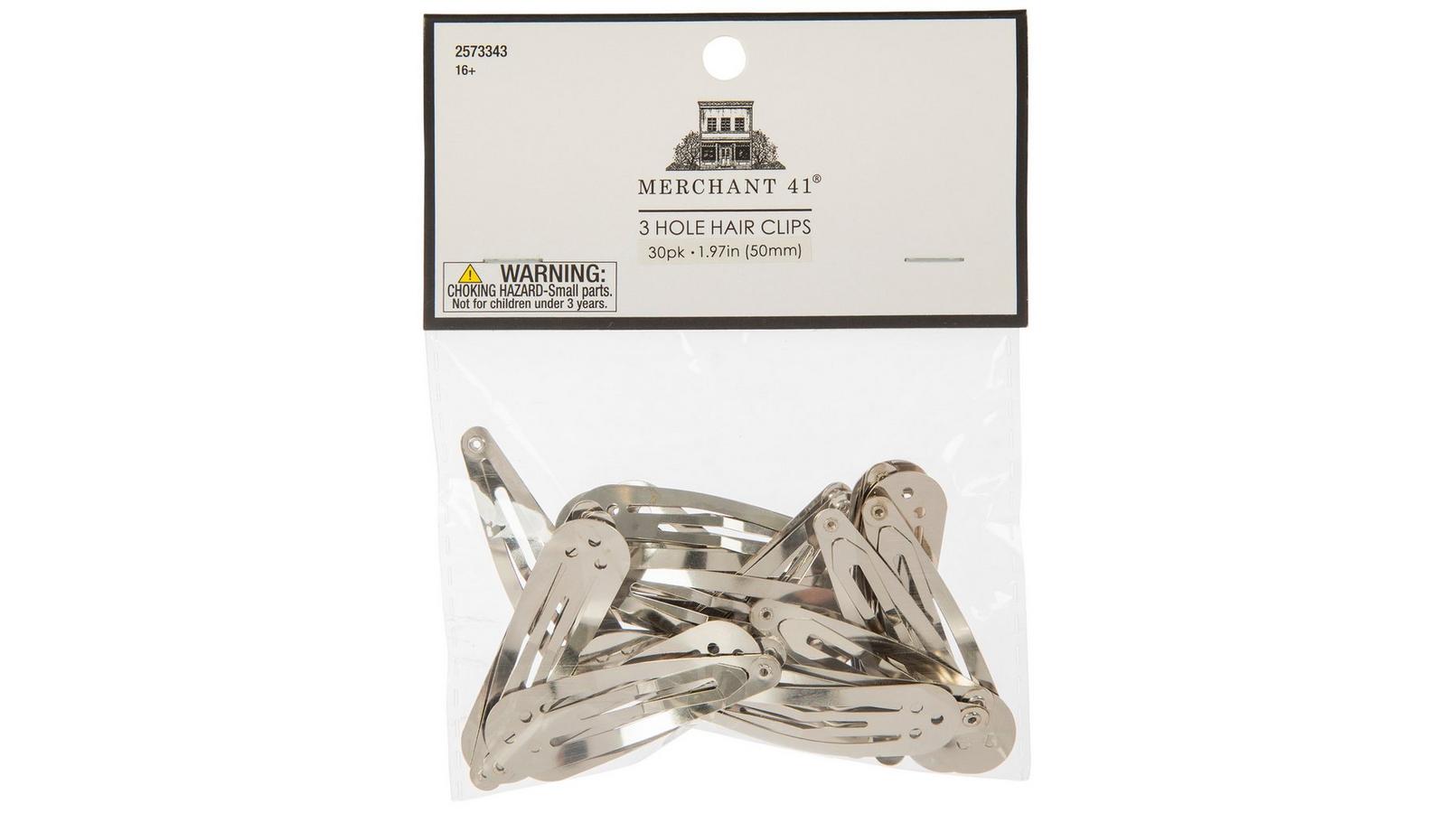 Three-Hole Hair Clips | Hobby Lobby | 2573343