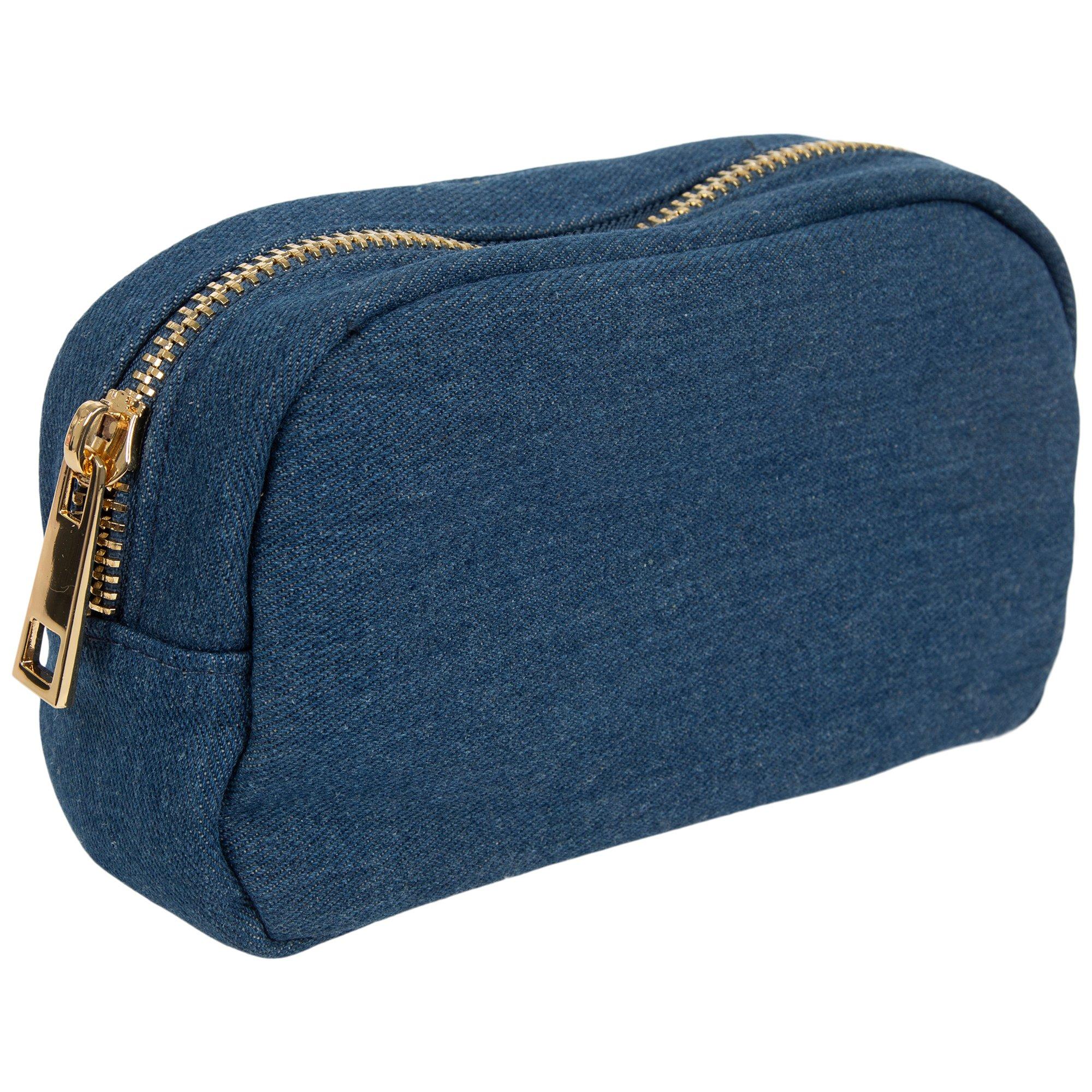 Denim Rectangle Zipper Pouch | Hobby Lobby | 2573392