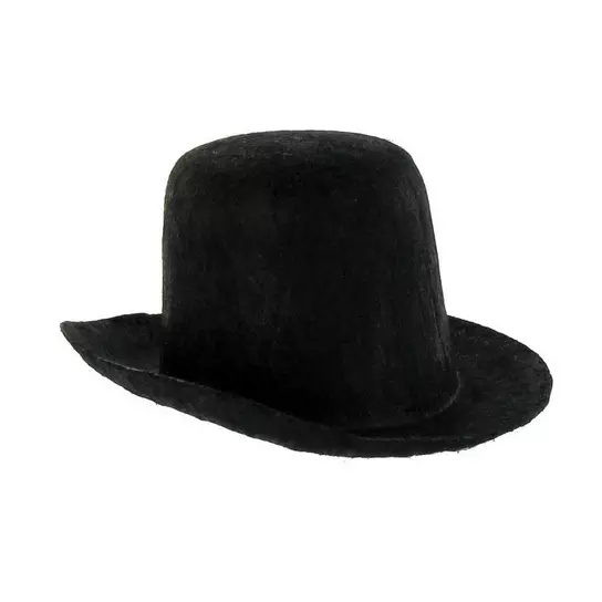 Low Top Hat Light Brown Top Hat Short Top Hat Felt Top Hat 