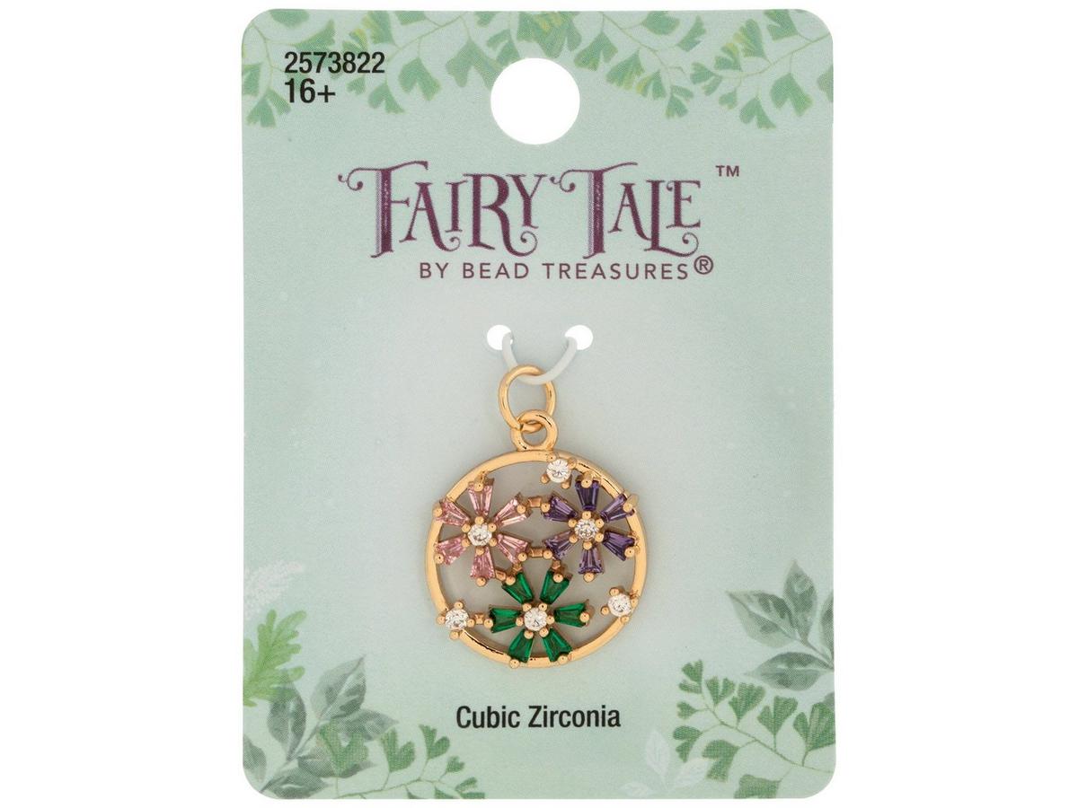 Cubic Zirconia Flowers Pendant | Hobby Lobby | 2573822