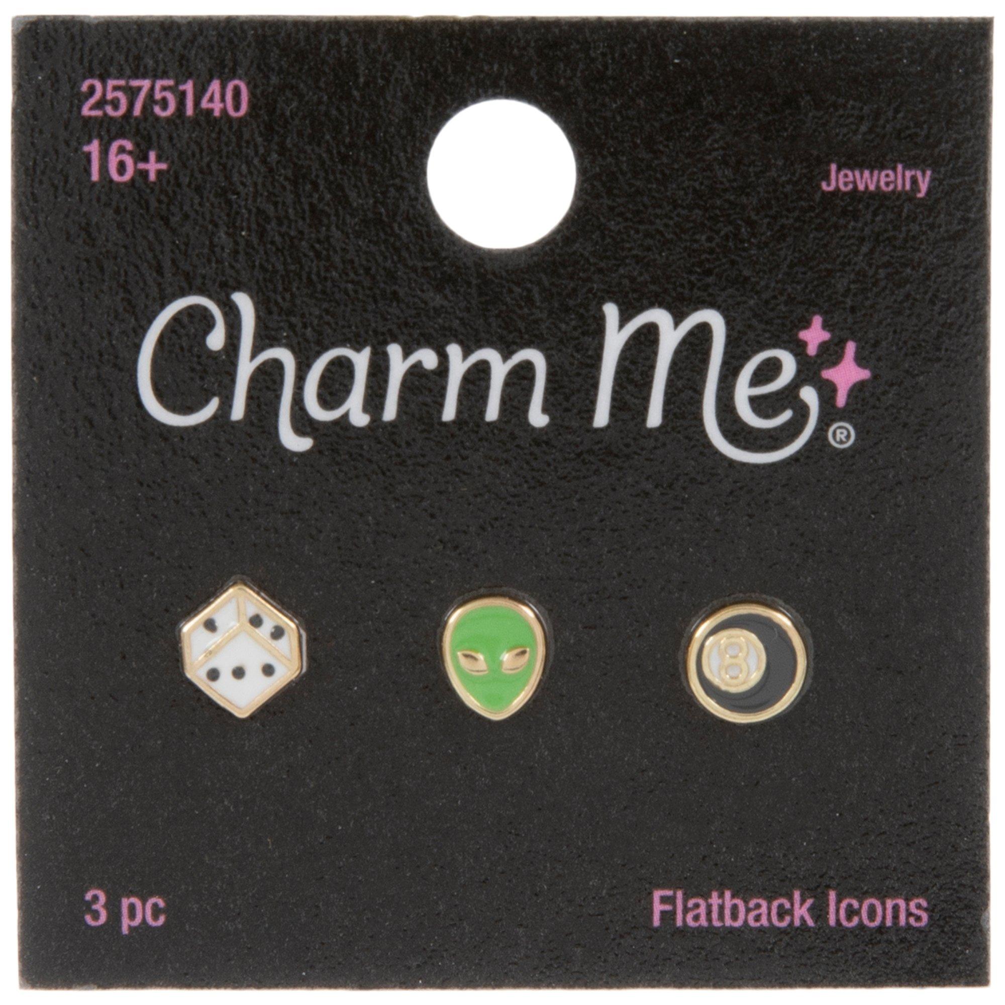 Alien, Dice & Eight Ball Flatback Embellishments | Hobby Lobby