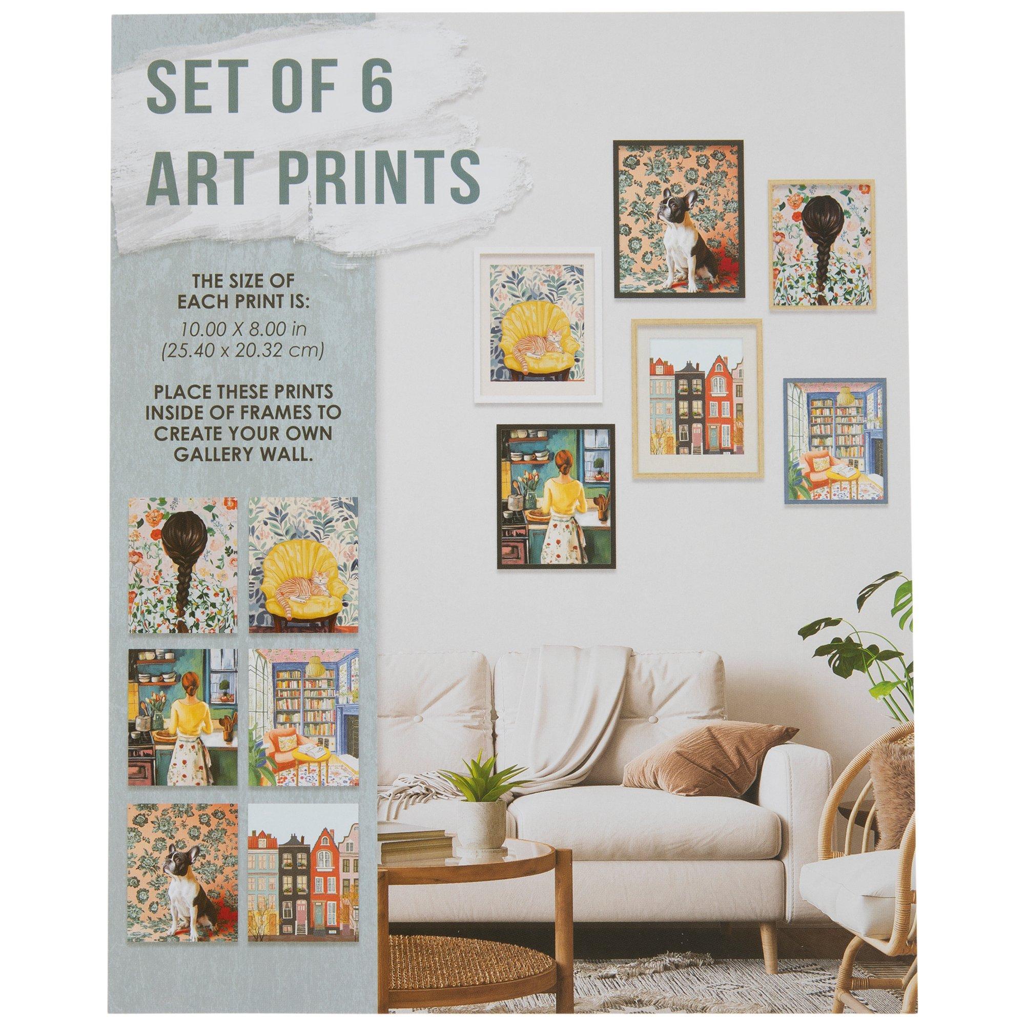 Pattern Portraits Art Prints