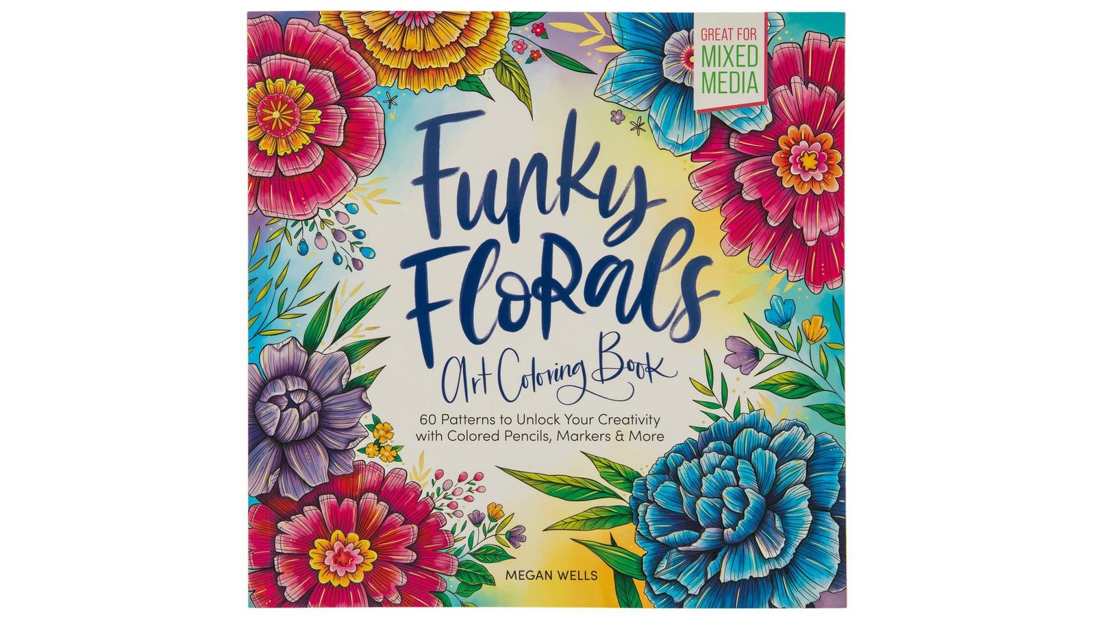 CLASSIC FLOWER アートブック Amazon.com: Relaxing Flowers: Coloring Book For Adults With Flower