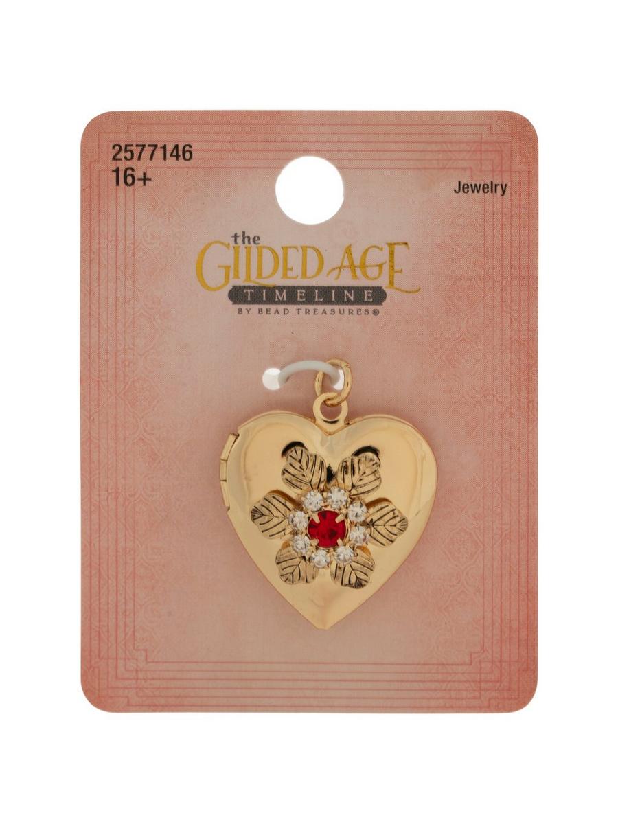 Floral Heart Locket Pendant | Hobby Lobby | 2577146