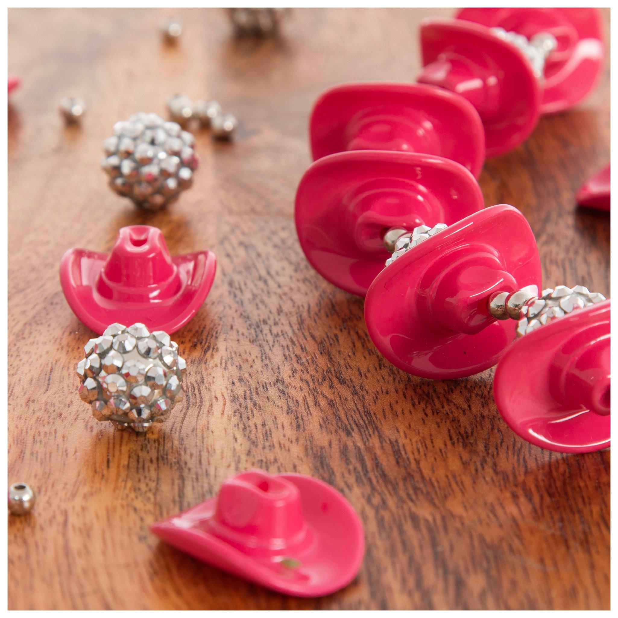 Disco Ball & Cowgirl Hat Bead Strand | Hobby Lobby | 2578268 display picture 1
