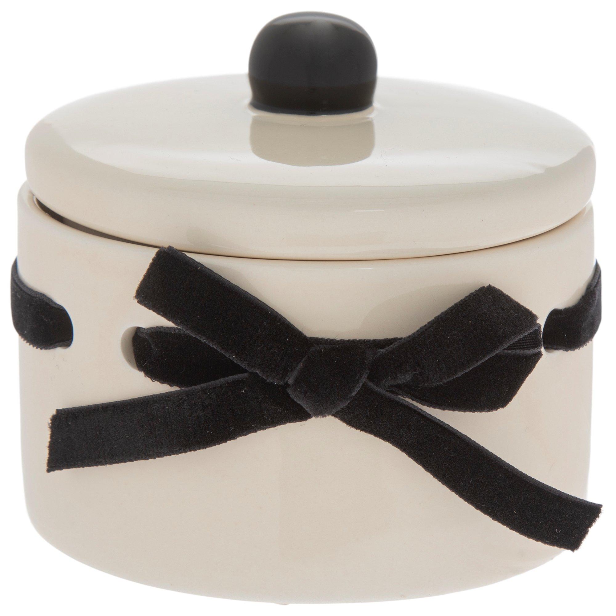 Ivory & Black Bow Jewelry Box | Hobby Lobby | 2578953