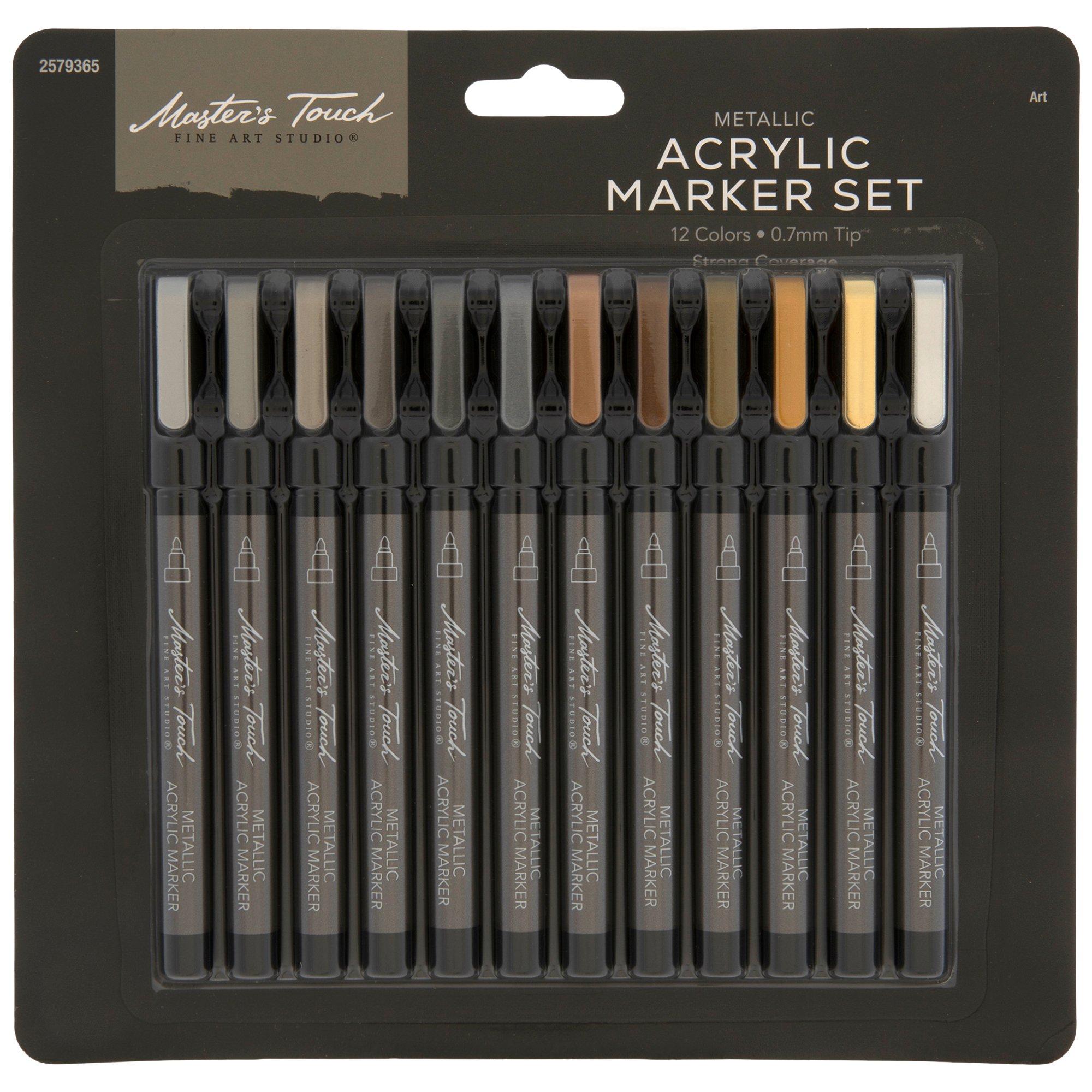 Master's Touch Acrylic Markers - 24 Piece Set