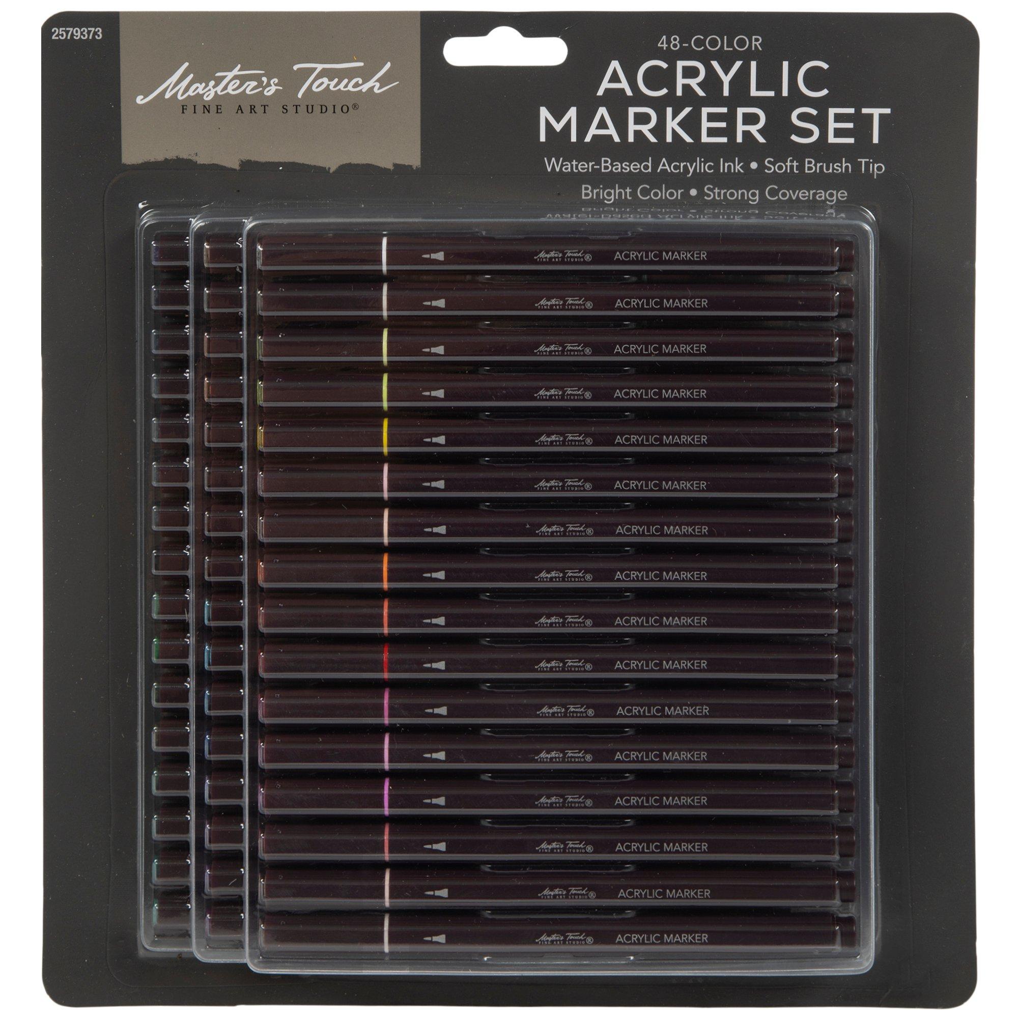 Master's Touch Acrylic Markers - 24 Piece Set