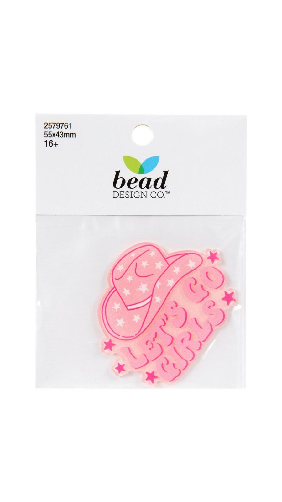 Let's Go Girls Cowgirl Hat Flatback Embellishment | Hobby Lobby