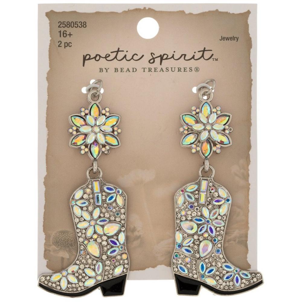 7338 3 Pcs Cowboy Hat Cowgirl Boots Earrings Rhinestone Sunglasses Women 81vcPd-IQSL._AC_UY1000_.jpg main image 4