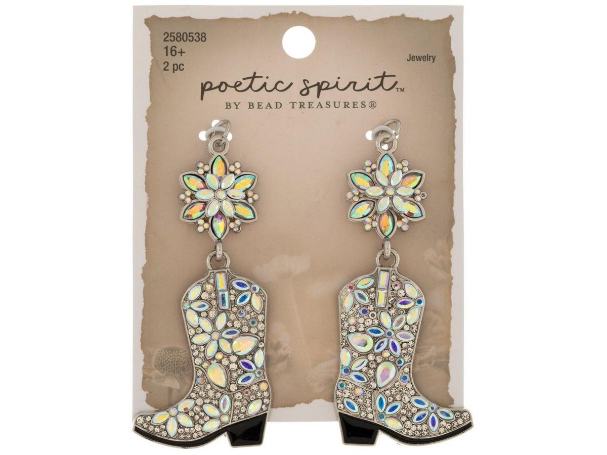 Rhinestone Cowgirl Boot Pendants | Hobby Lobby | 2580538