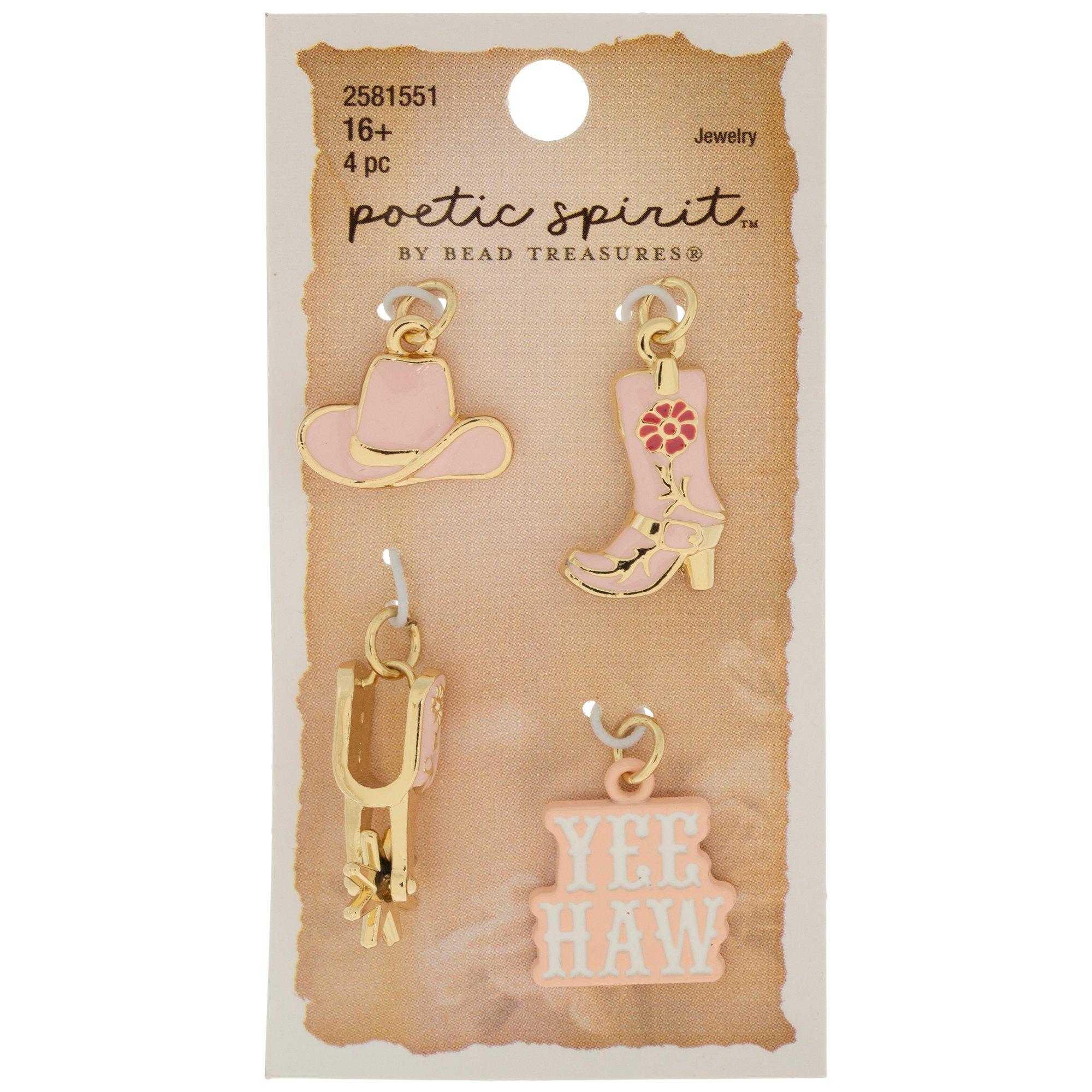 ★American ★Cowgirl ★チャーム★ Cowgirl Diva Enamel Charms | Hobby Lobby | 2581551