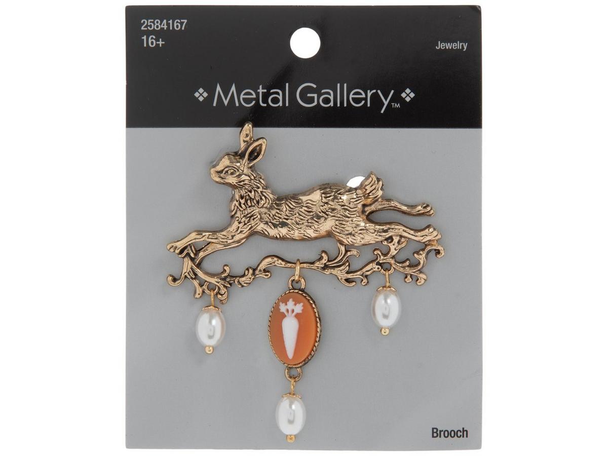 Leaping Rabbit Brooch | Hobby Lobby | 2584167