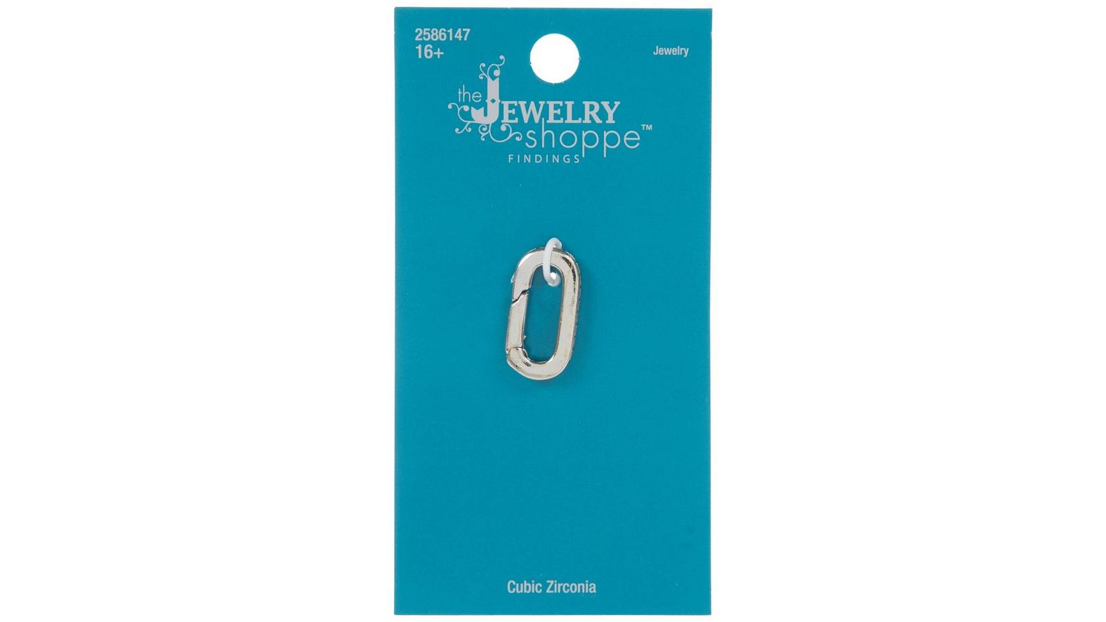 Oval Cubic Zirconia Spring Gate Ring | Hobby Lobby | 2586147