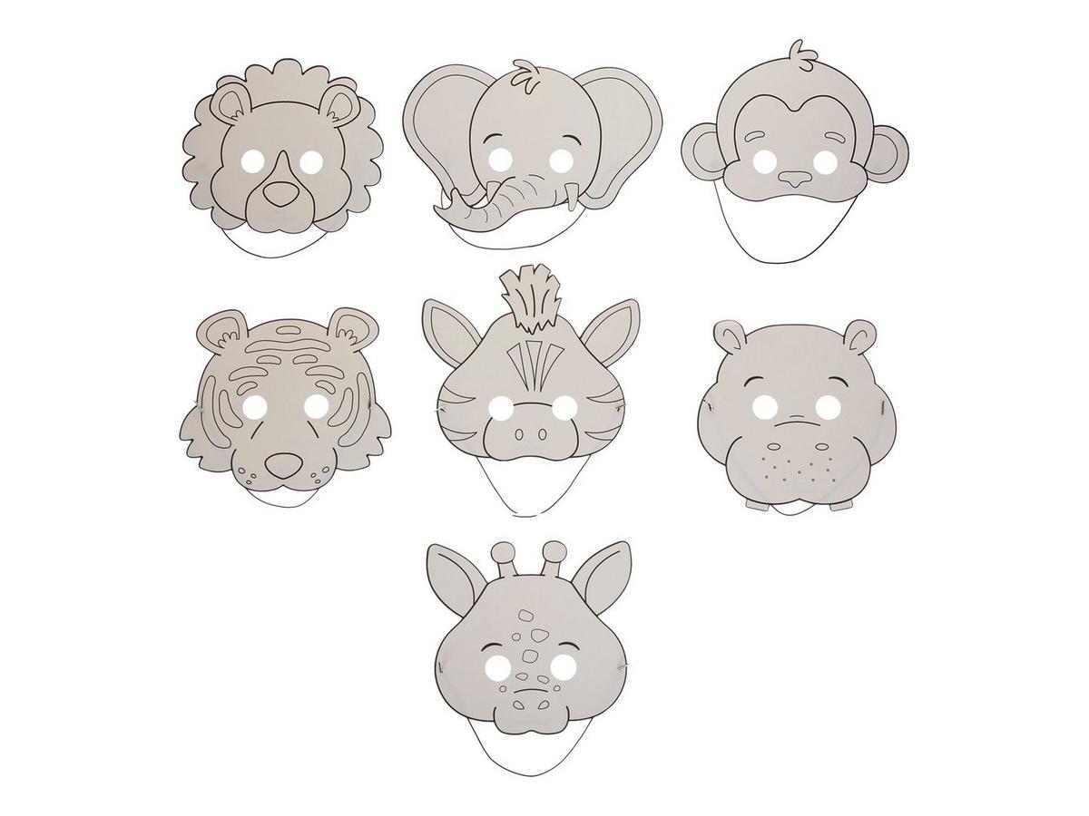 Animal Face Masks Printable