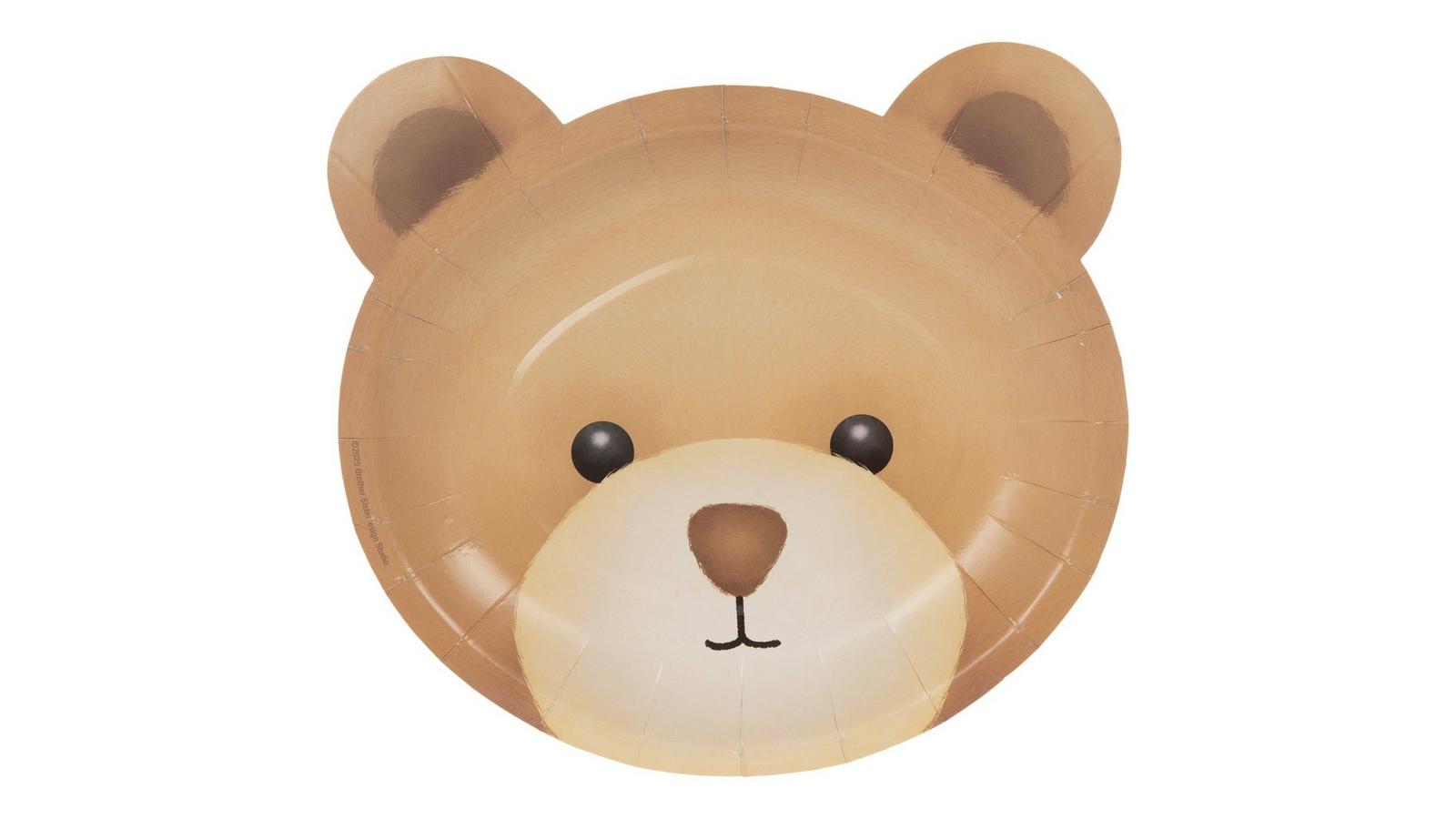 Teddy Bear Paper Plates - Small | Hobby Lobby | 2586550