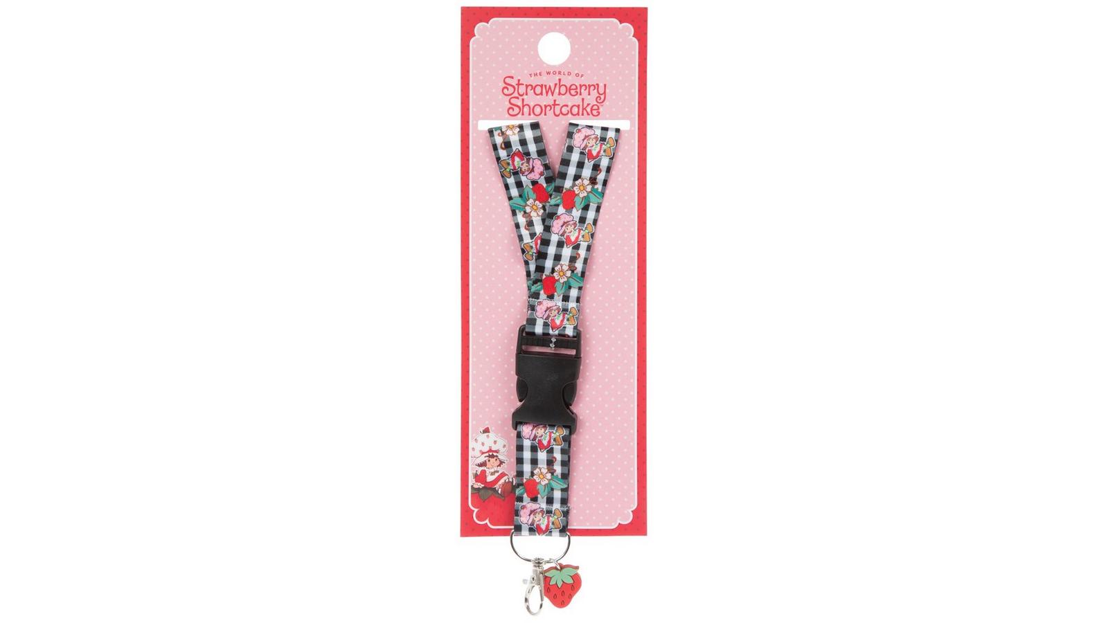 Strawberry Shortcake Gingham Lanyard | Hobby Lobby | 2590610