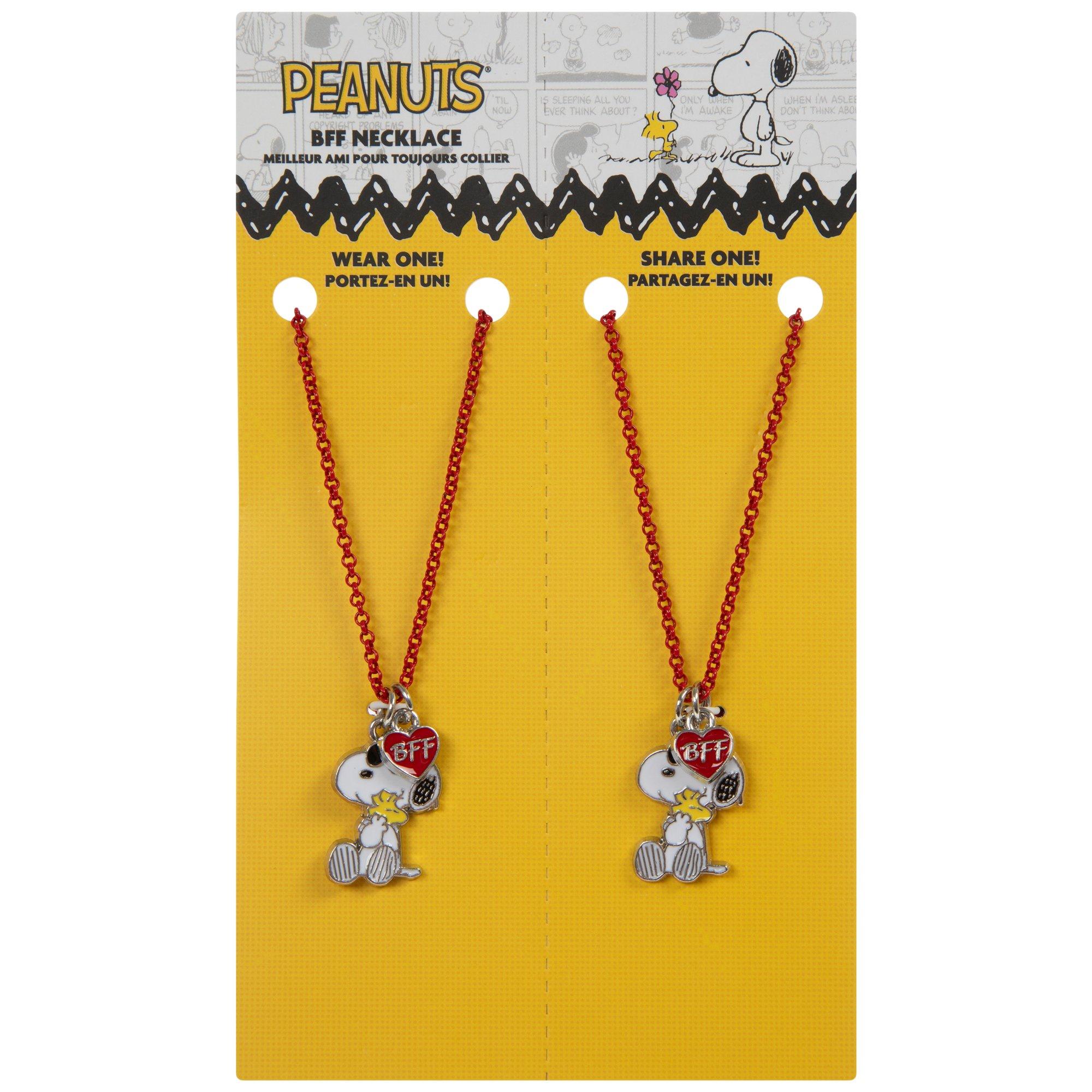 Snoopy & Woodstock BFF Necklace Set | Hobby Lobby | 2590651