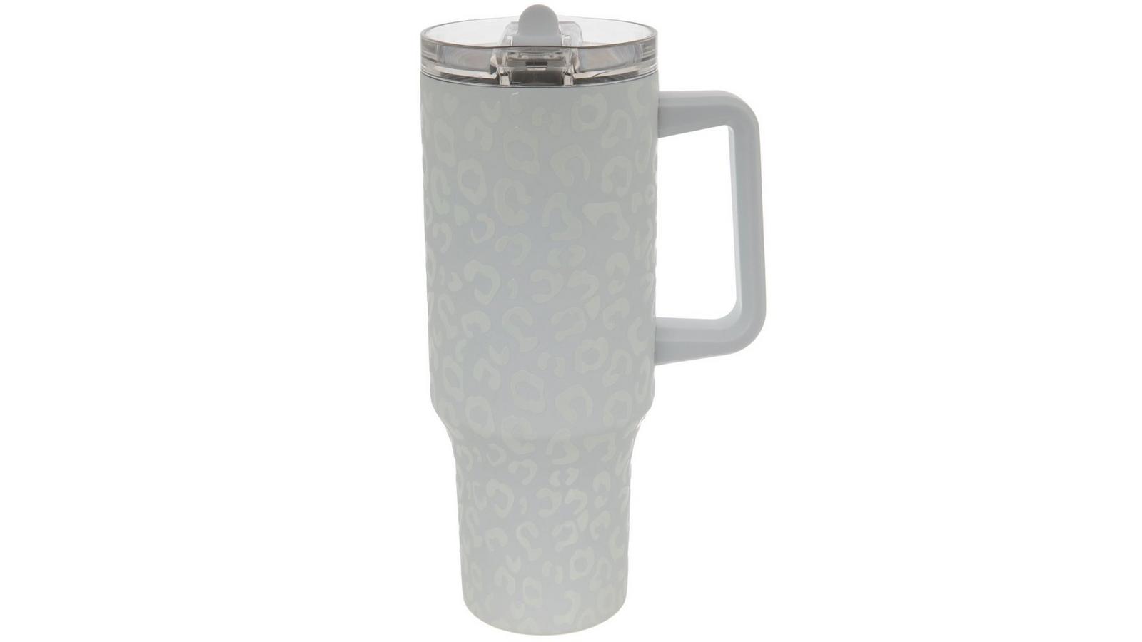 White Leopard Print Tumbler | Hobby Lobby | 2596732