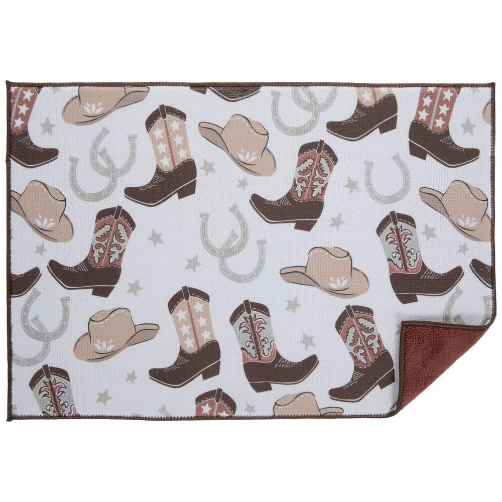 Cowboy Drying Mat