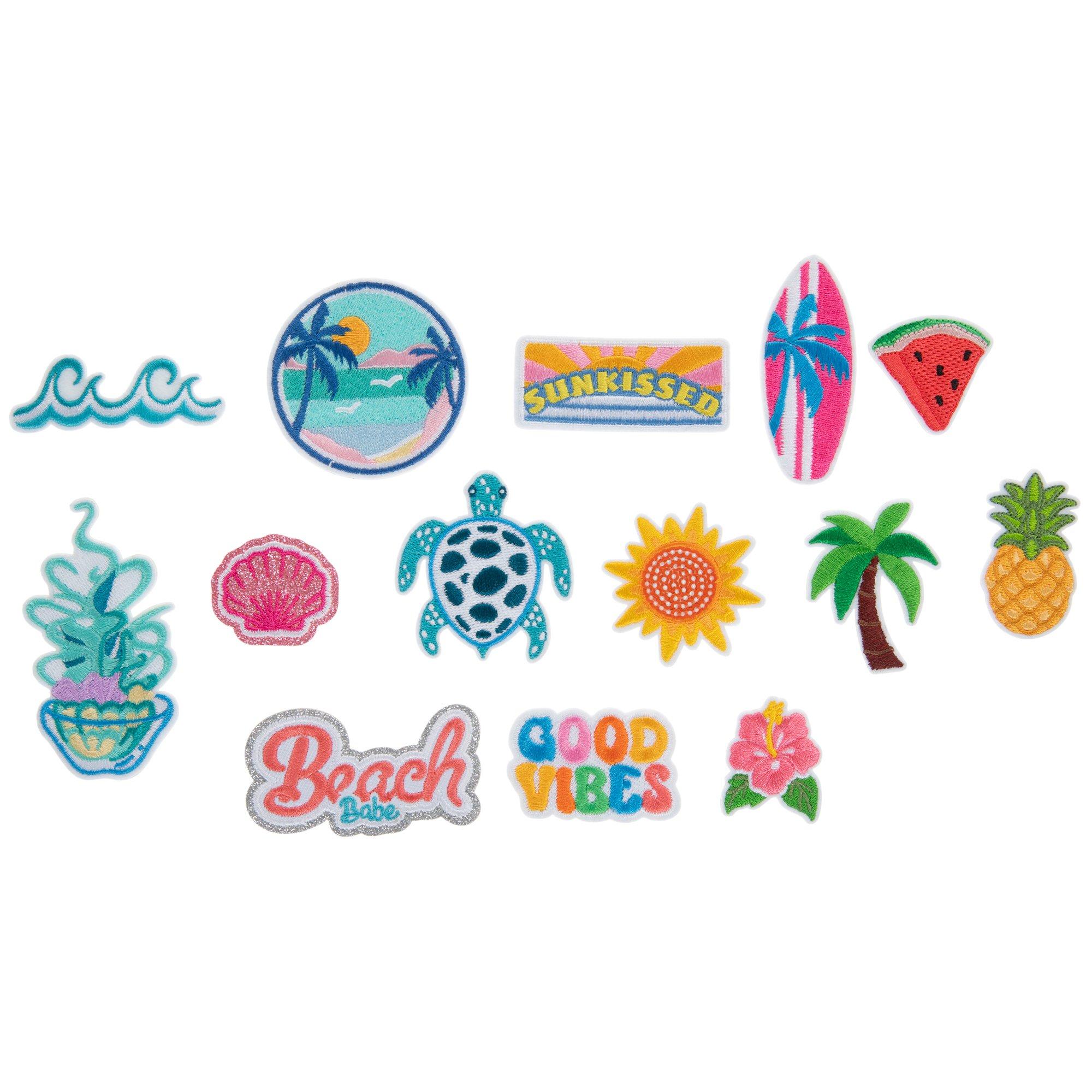Summer Iron-On & Sticker Patches Value Pack | Hobby Lobby | 2601441