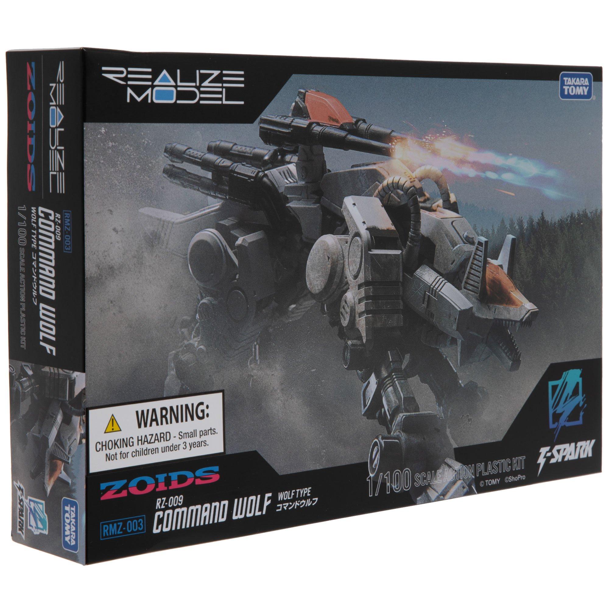 N & WOLF トライアルセット ZOIDS RMZ-003 Command Wolf Model Kit | Hobby Lobby | 2601508