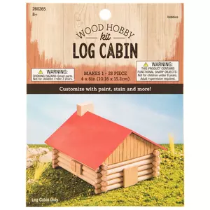 Wood Log Cabin Kit