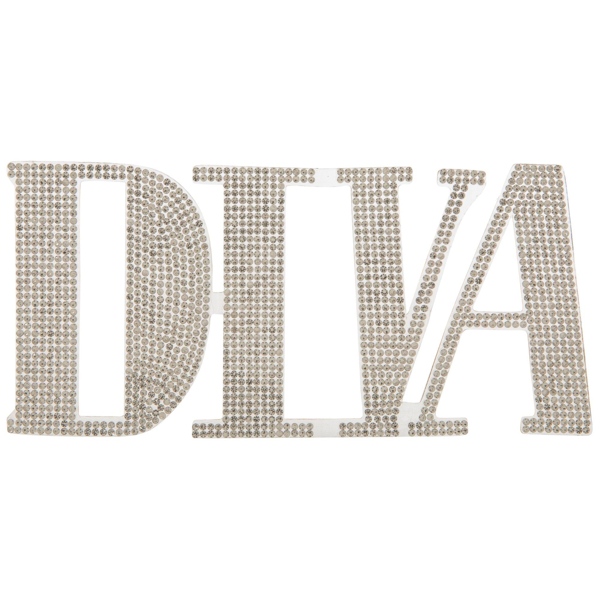 Diva Rhinestone Iron-On Applique | Hobby Lobby | 2603249