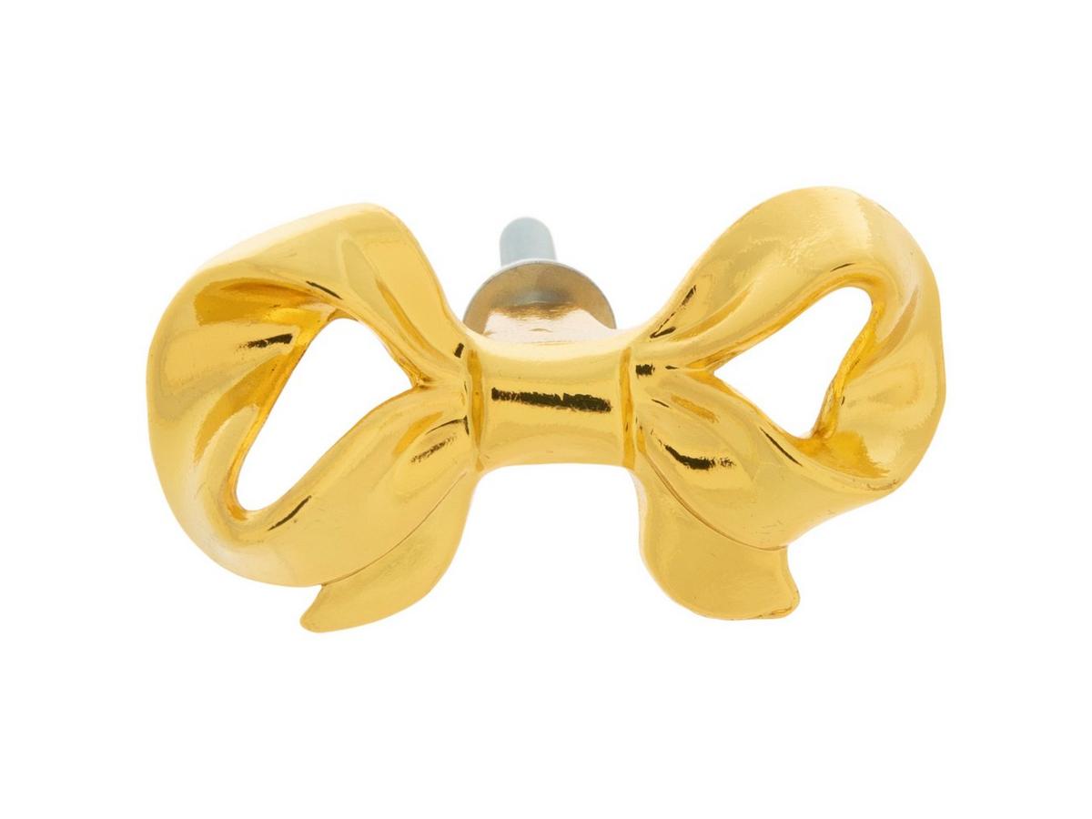 Gold Bow Metal Knob | Hobby Lobby | 2605822