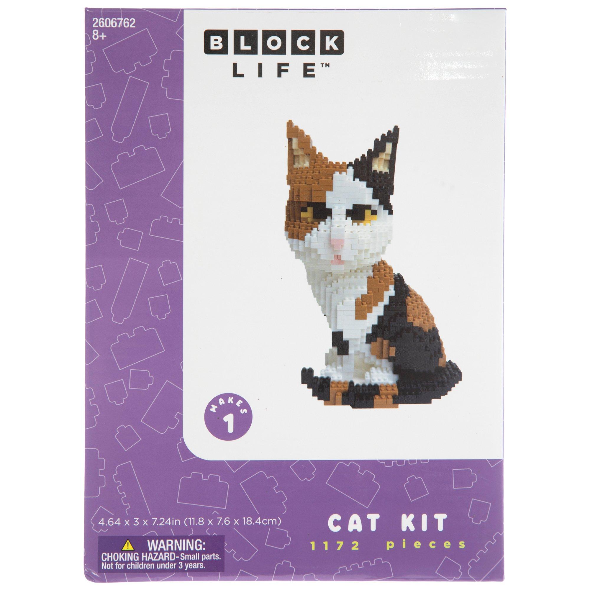 BlockLife Cat Building Kit | Hobby Lobby | 2606762