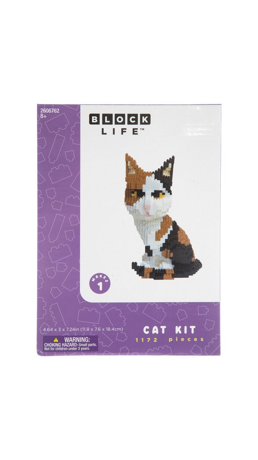 BlockLife Cat Building Kit | Hobby Lobby | 2606762