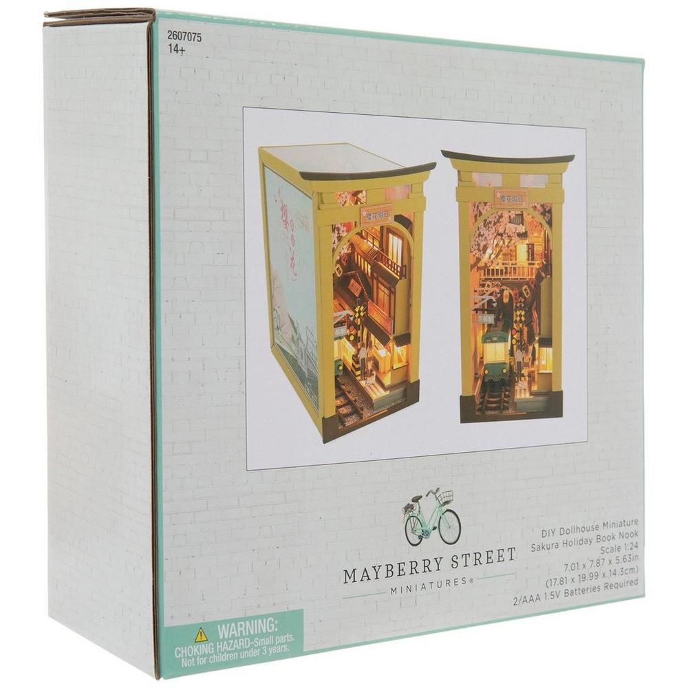 Miniature Sakura Holiday Book Nook Kit | Hobby Lobby | 2607075